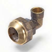 Poly Connection Elbow Brass 20CU X 25PE