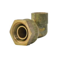 20FI X 20OD Connector (No.63) Bnt Tap Brass 