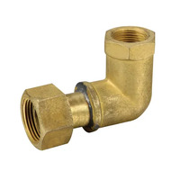 20FI X 25 Loose Nut Elbow Brass Loose Nut 