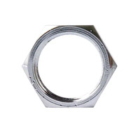 20mm Lock Nut Chrome Plated 