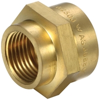 20mm X 15mm Hexagon Socket Reducing Brass