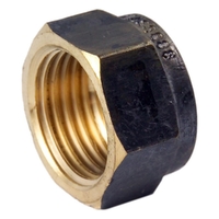 Hexagon Cap 6mm Brass Low Lead