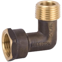 50mm Elbow MI X FI Brass