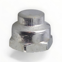 Flared Compression Cap Chrome Plated 15MM LF