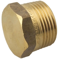 6mm Hexagon Plug Brass