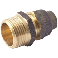 Flared Compression Union Reducing BR 6 MI X 15C LF