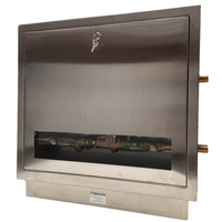 Dual Backflow Ss Recessed Cabinet 600mm X 600mm Only