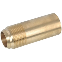 Tank Nipple Flared BR 25MM LF