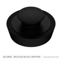 32Mm Bowen Stopper Brushed Black Sapphire