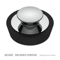 32Mm Bowen Stopper Brushed Chrome
