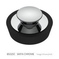 32Mm Bowen Stopper Satin Chrome