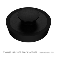 40Mm Bowen Stopper Brushed Black Sapphire