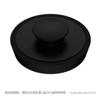 50Mm Bowen Stopper Brushed Black Sapphire