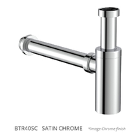 Bottle Trap 40Mm Satin Chrome
