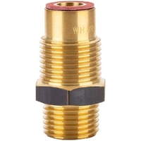 18mm MI X 15mm MI Recess Combo Body M/M Adaptor (5/8" MI X 1/2" MI)