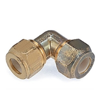20mm C X 15mm C Reducing Cu Compression Elbow (3/4" C X 1/2" C)