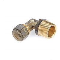 LF 15mm C x 20mm MI REDUCING MALE CU COMPRESSION ELBOW (1/2" C x 3/4" MI)