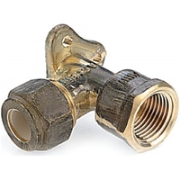 LF 15mm C x 15mm MI #19BP MALE CU COMPRESSION ELBOW LUGGED (1/2" C x 1/2" MI)