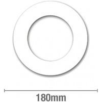 Cupboard Plates to suit 100 DWV (10 pk)