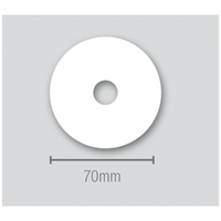 73mm Cupboard Plate 1/2 Copper (50pk)