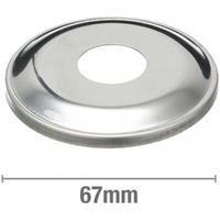 Stainless Steel ½ BSP 10mm Rise  10pk