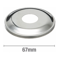 Stainless Steel ½ BSP 10mm Rise  10pk