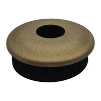 Cover Plate 1/2? BSP 10 Rise Rough Brass  Foam backing