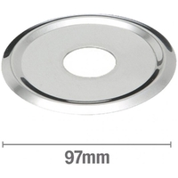 S/Steel Cover Plate 97mm O.D. Flat 1-1/4inch Copper