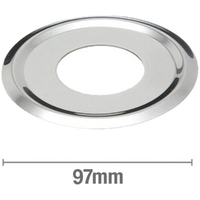 S/Steel Cover Plate 97mm O.D. Flat 1-1/2inch Copper