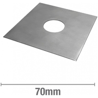 Stainless Steel 70x70mm 1/2inch BSP