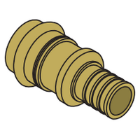 DN15 X PEX DN16 PN20 (Water) Adaptor PEX Slide 