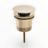 Dome Basket Waste 40-32mm PVD Brushed Gold
