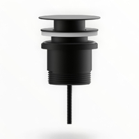 Dome Basket Waste 40-32mm Matte Black