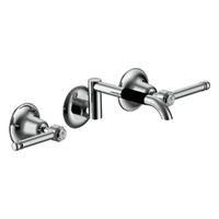 Dorset Lever Laundry Sets 1/4 Turn - Chrome (Lf)