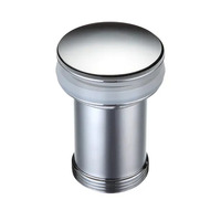 40-32mm Dome Top Pop-Up Chrome Plated Universal 