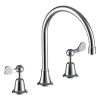 Easy Clean Flared Hob Spa Set 1/4 Turn - Chrome
