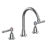 Easy Clean Lever Hob Sink Set - 4 Star 1/4 Turn - Chrome (Lf)