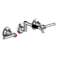 Easy Clean Lever Laundry Sets 1/4 Turn - Chrome (Lf)