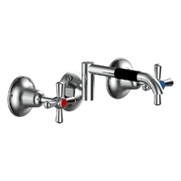 Easy Clean Cross Laundry Sets
 Jumper Valve - Chrome (Lf)