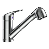 Elan Sink Mixer - Pull Out Spray - 4 Star Chrome (Lf)