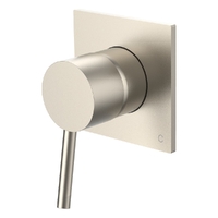 Evolve Wall Mixer - Solid Square Plate Brushed Nickel (Lf)