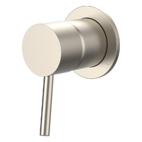Evolve Wall Mixer - Solid Round Plate Brushed Nickel (Lf)