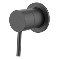 Evolve Wall Mixer - Solid Round Plate Gunmetal (Lf)