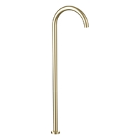 Evolve Gooseneck Floor Mount Spout Gunmetal (Lf)