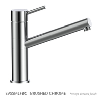 Evolve Sink Mixer - 4 Star Brushed Chrome (Lf)