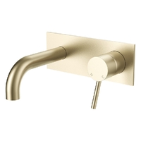 Evolve Horizontal Wall Set - Bath - 150Mm Outlet Brushed Gold Trim Kit