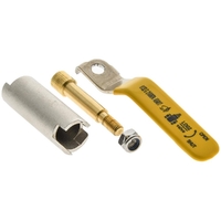 Gas Approved Ball Valve Extended Spindle Kit Suit DN25