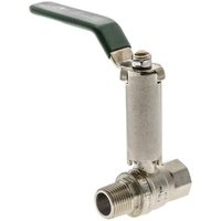 Dual Approved Ball Valve Extended Lever Handle MI X FI 15mm