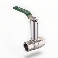 Dual Approved Ball Valve Extd Lever Handle FI X FI 32MM LF