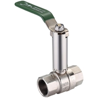 Dual Approved Ball Valve Extended Lever Handle FI X FI 65mm